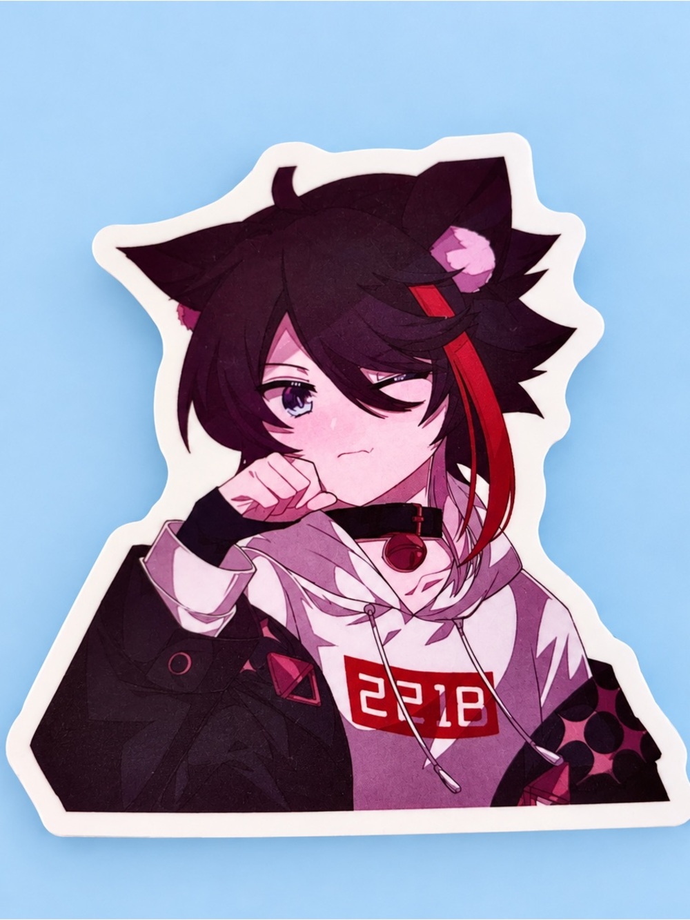 Saegusa Akina | Nijisanji VTuber | Anime Vinyl Sticker